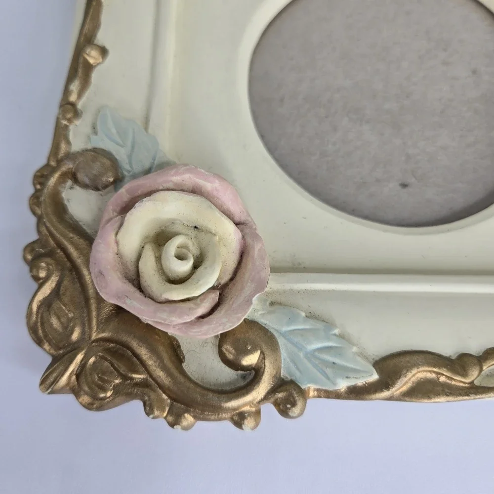 Coquette Shabby Chic 12x10 Multi Photo Frame Romancecore Baroque Rose Victorian